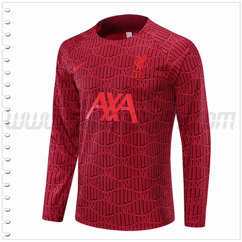 Sudadera Entrenamiento FC Liverpool Marrón 2022 2023