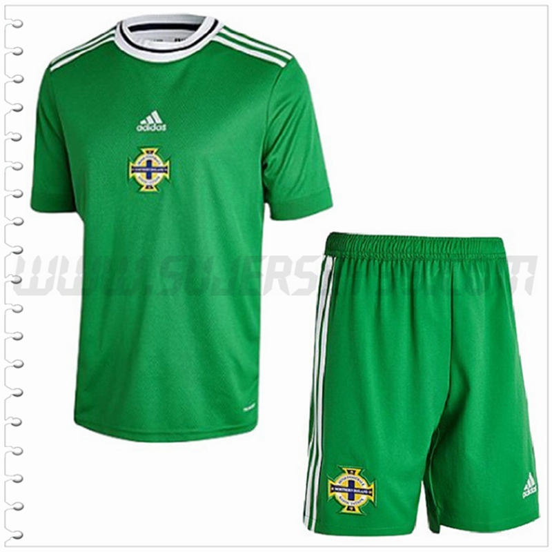 Equipacion del Irlanda del Norte Ninos 2022 2023