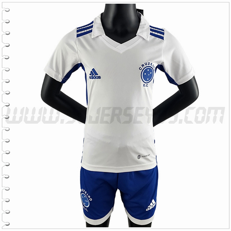 Equipacion del Cruzeiro Ninos 2022 2023