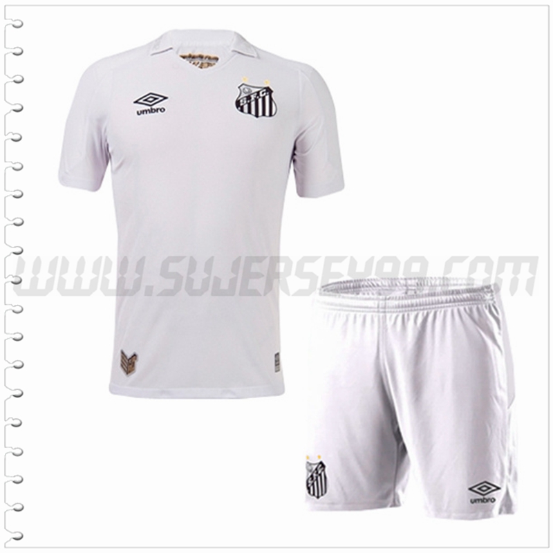 Equipacion del Santos FC Ninos 2022 2023