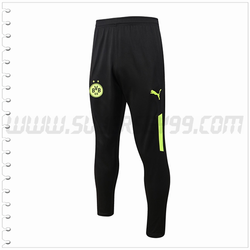 Pantalones Entrenamiento Dortmund BVB Negro 2022 2023
