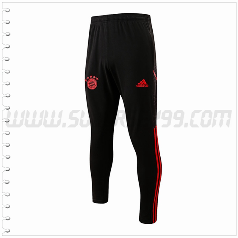 Pantalones Entrenamiento Bayern Munich Negro 2022 2023