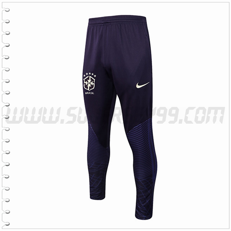 Pantalones Entrenamiento Brasil Azul Marino 2022 2023
