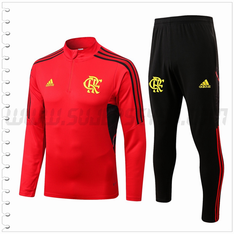 Chandal Futbol Flamenco Rojo 2022 2023