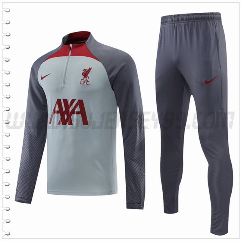 Chandal Futbol FC Liverpool Gris 2022 2023
