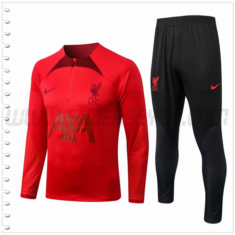 Chandal Futbol FC Liverpool Rojo 2022 2023