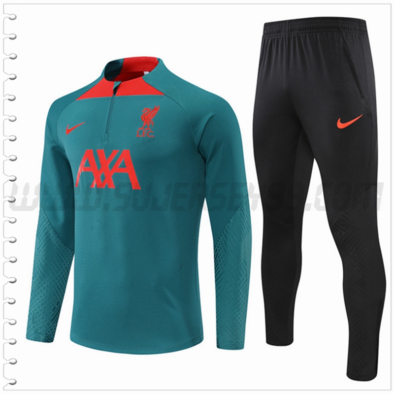 Chandal Futbol FC Liverpool Verde 2022 2023