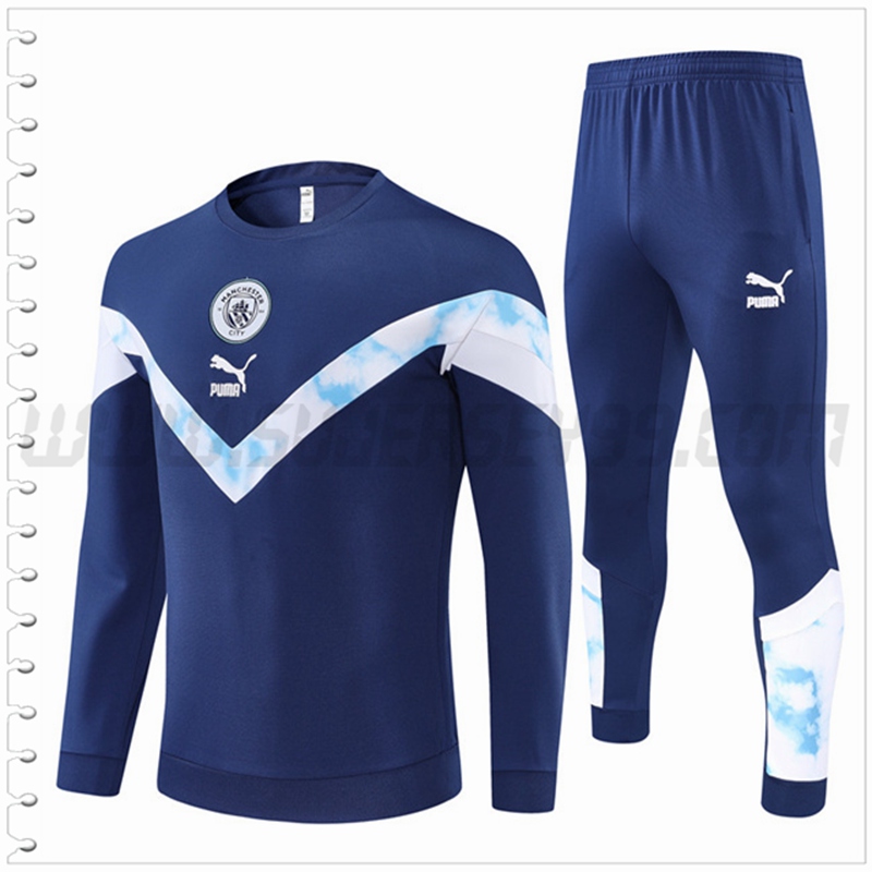 Chandal Futbol Manchester City Azul Marino 2022 2023