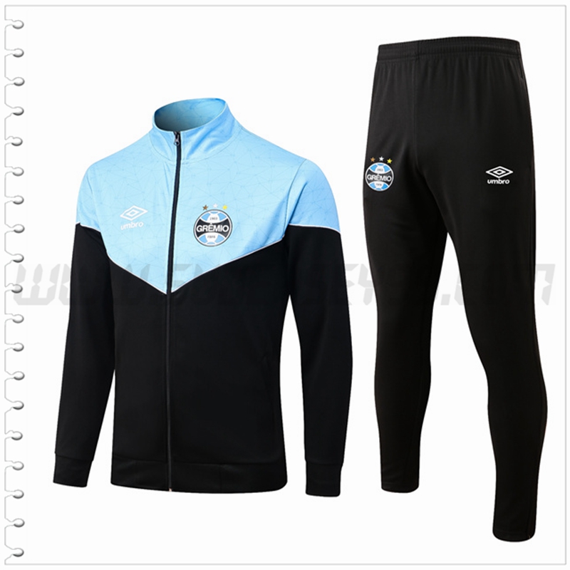 Chaqueta Chandal Futbol Gremio Azul/Negro 2022 2023