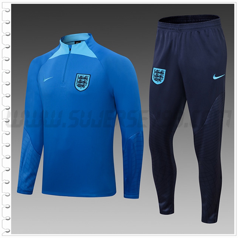 Chandal Futbol Inglaterra Ninos Azul 2022 2023