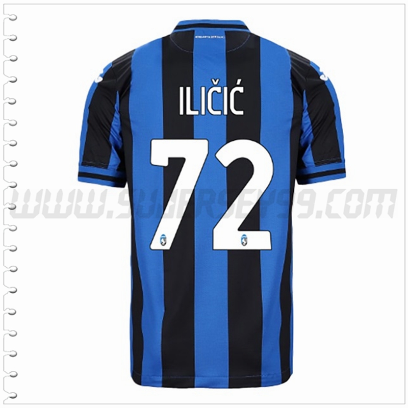 Primera Camiseta Futbol Atalanta ILIČIĆ #72 2022 2023
