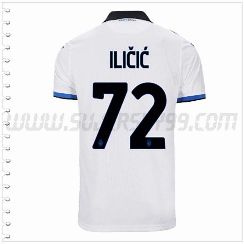 Segunda Camiseta Futbol Atalanta ILIČIĆ #72 2022 2023