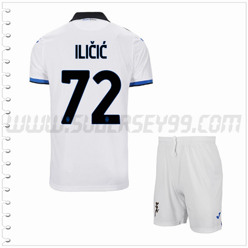 Equipacion del Atalanta ILIČIĆ #72 Ninos 2022 2023