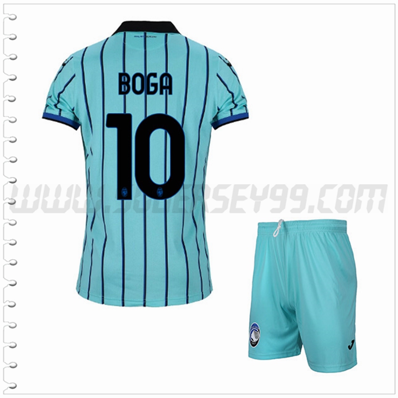 Equipacion del Atalanta BOGA #10 Ninos 2022 2023