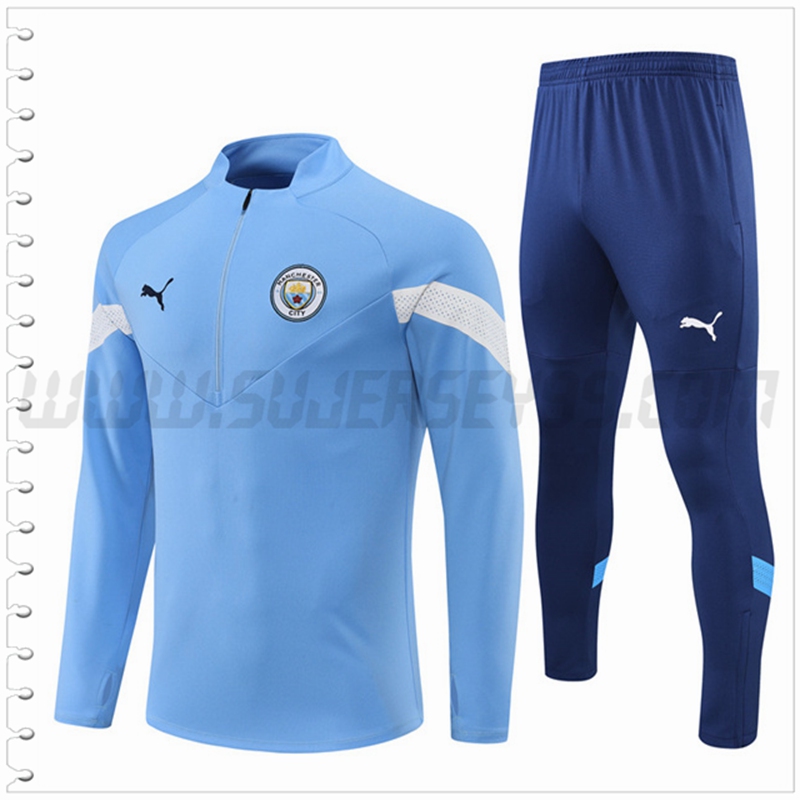 Chandal Futbol Manchester City Azul 2022 2023