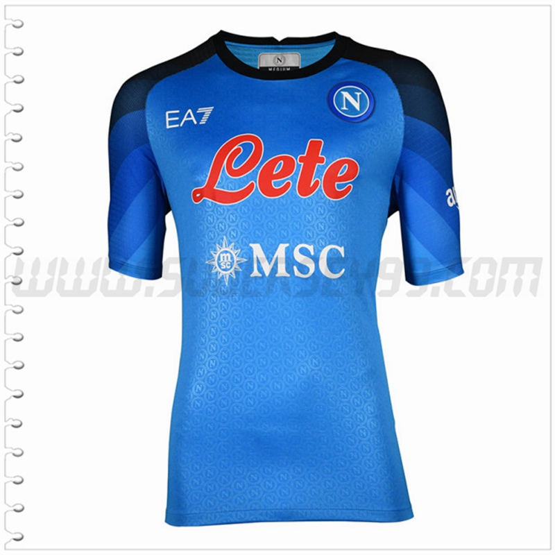 Primera Nuevo Camiseta SSC Nápoles Blanco 2022 2023