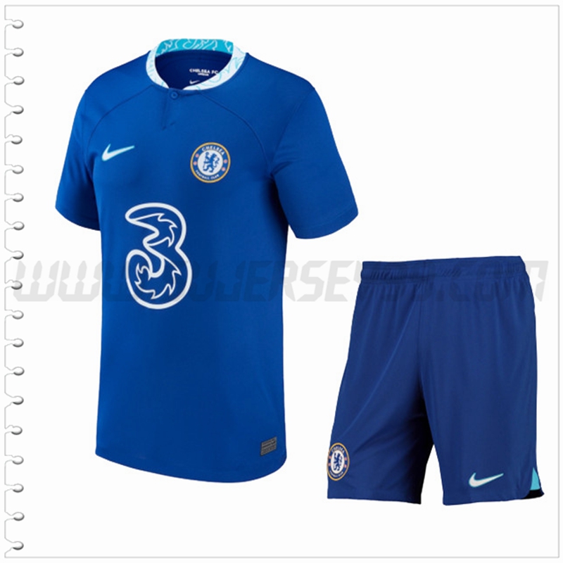 Nuevo Equipacion del FC Chelsea Ninos 2022 2023