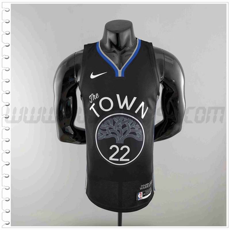 Camiseta Golden State Warriors (WIGGINS #22) 2020 Negro City Edition
