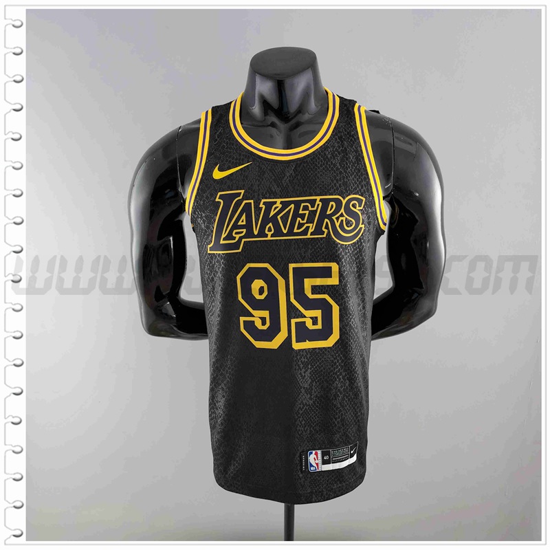 Camiseta Los Angeles Lakers (TOSCANO #95) Negro