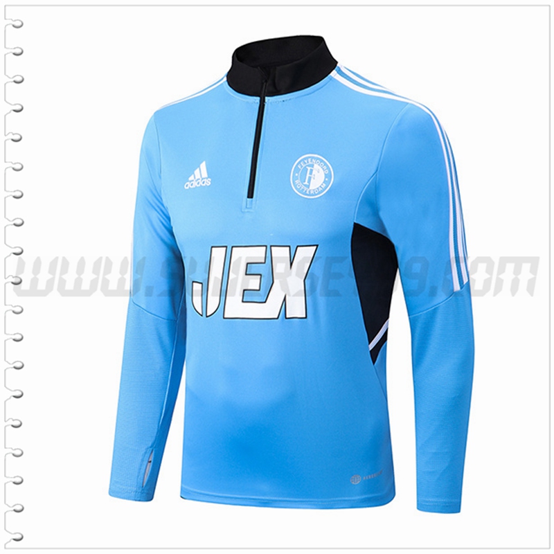 Sudadera Entrenamiento Feyenoord Azul 2022 2023
