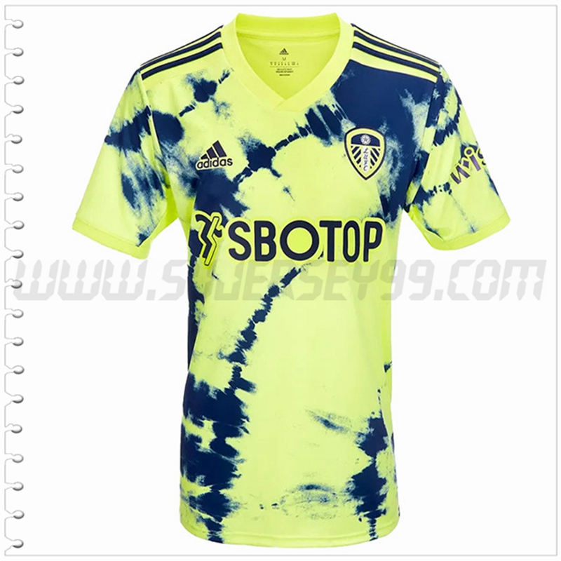 Segunda Nuevo Camiseta Leeds United Amarillo 2022 2023