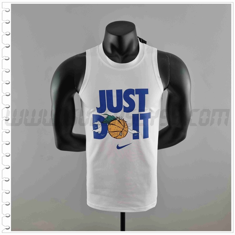 Camiseta NBA sin mangas Blanco #K000186