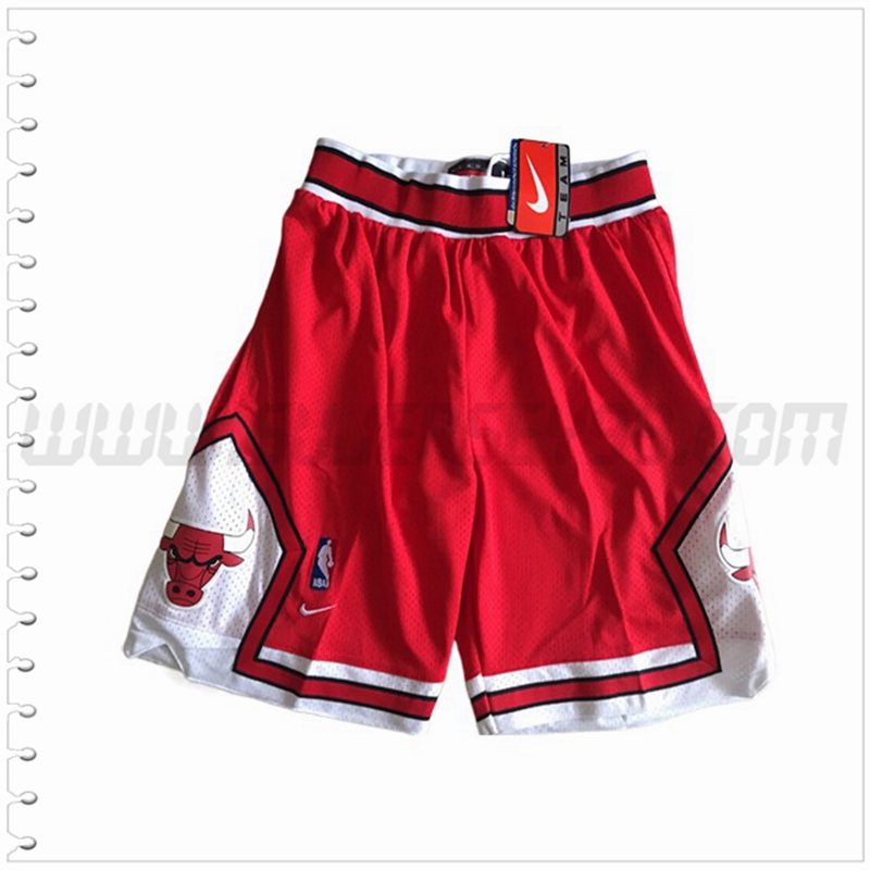 Pantalones Cortos NBA Chicago Bulls Rojo