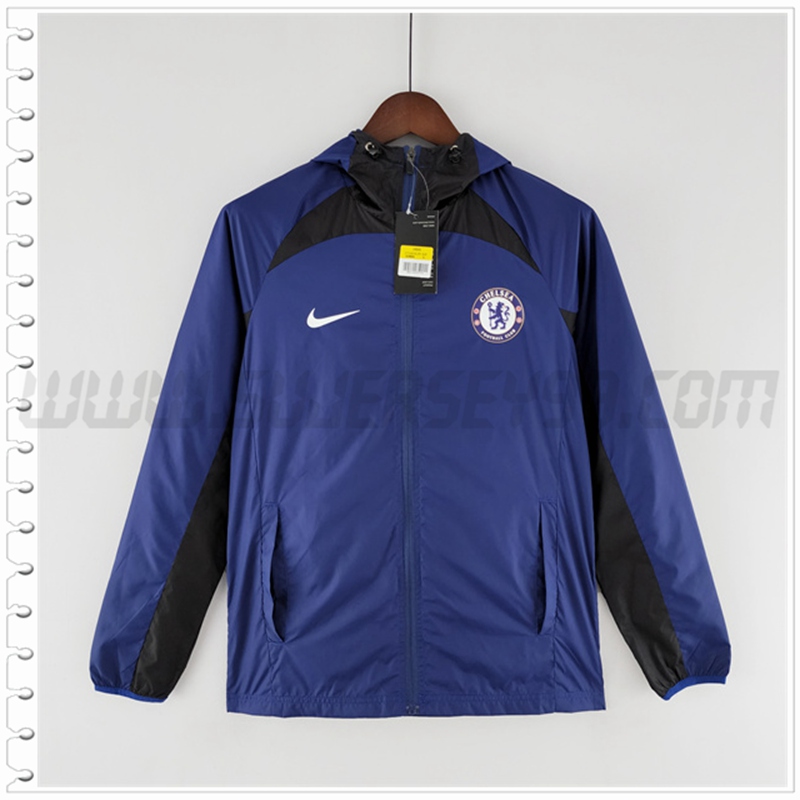 Rompevientos FC Chelsea Azul/Negro 2022 2023