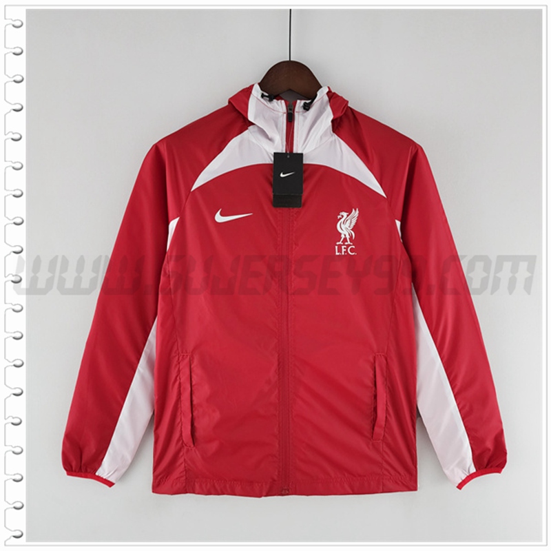 Rompevientos FC Liverpool Rojo/Blanco 2022 2023