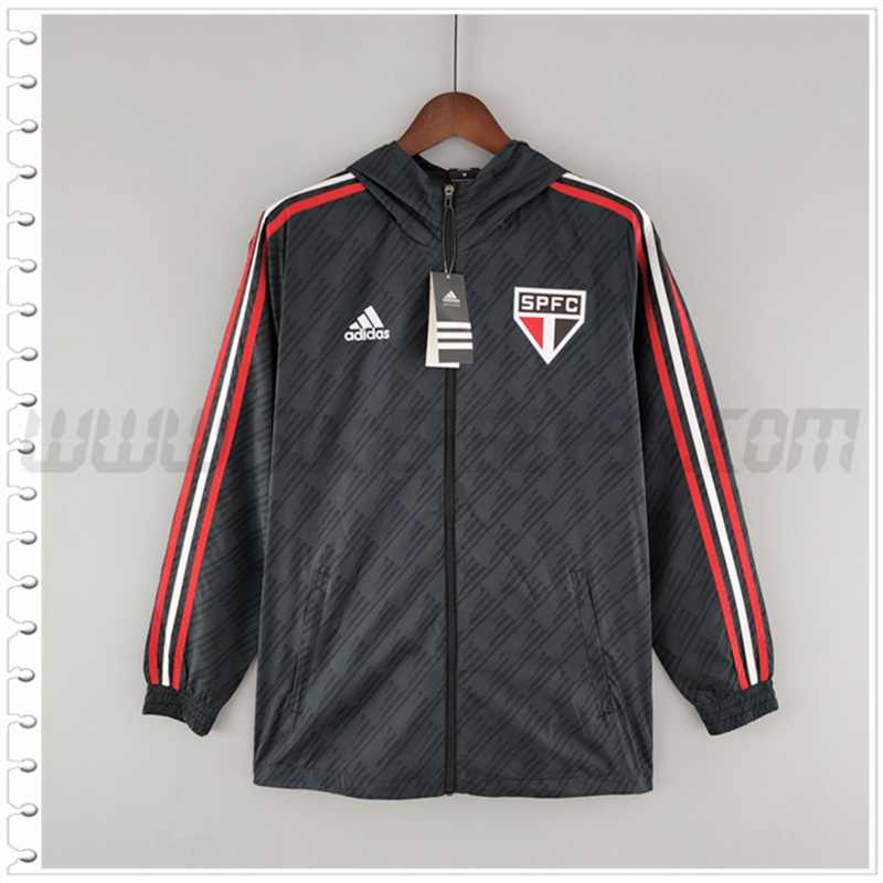 Rompevientos Sao Paulo FC Negro 2022 2023