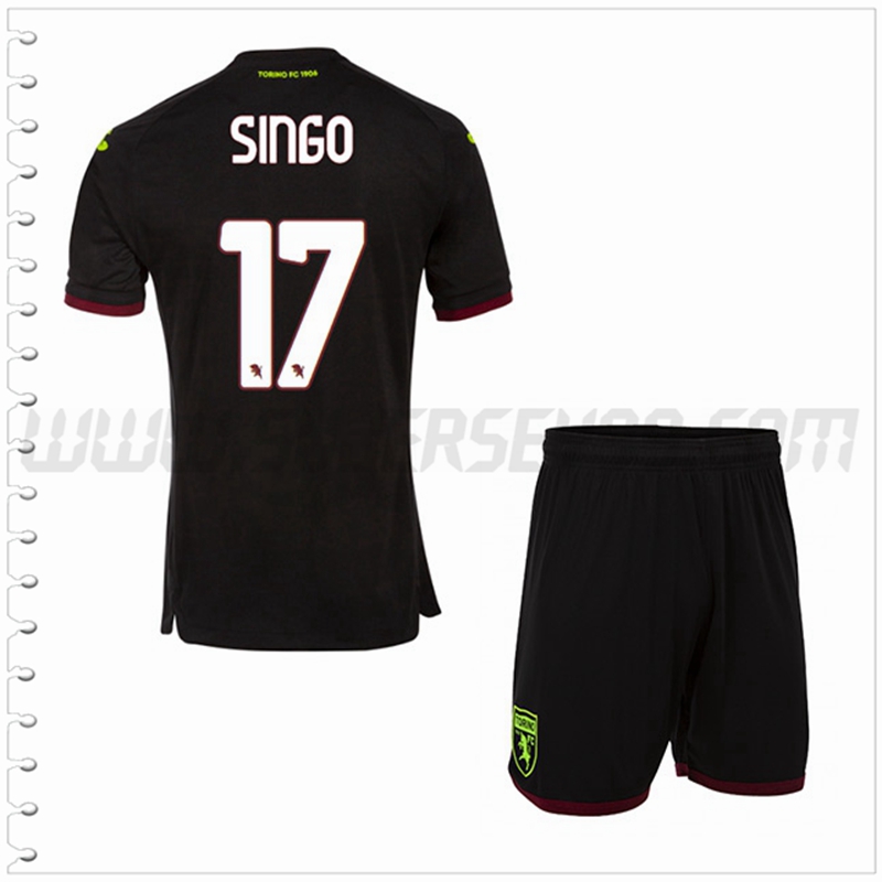 Equipacion del Torino SINGO #17 Ninos 2022 2023
