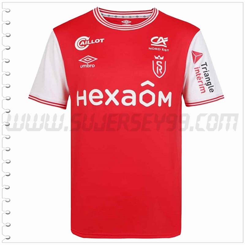 Primera Nuevo Camiseta Stade Reims Rojo 2022 2023