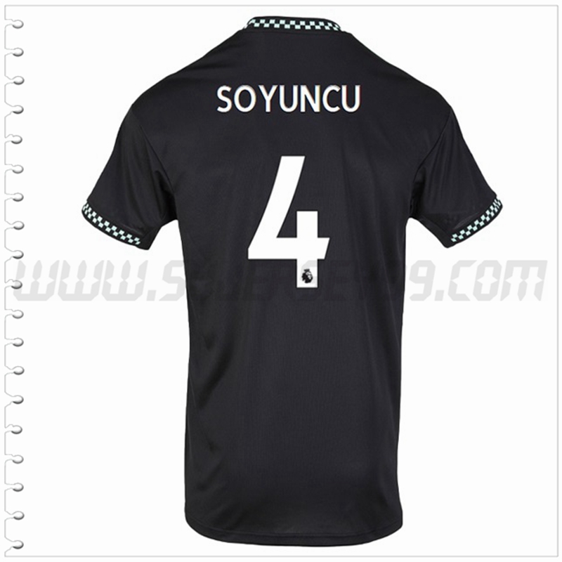 Segunda Camiseta Futbol Leicester City SÖYÜNCÜ #4 2022 2023