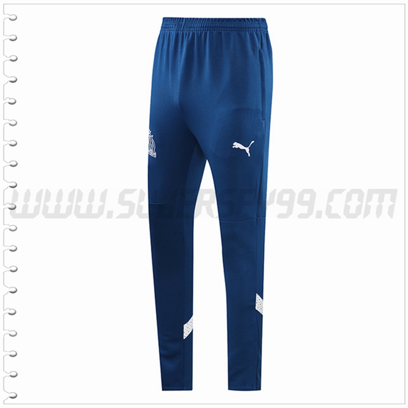 Pantalones Entrenamiento Marsella Azul 2022 2023