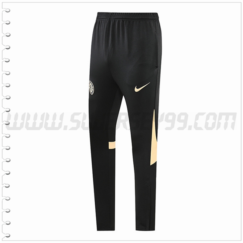 Pantalones Entrenamiento FC Chelsea Negro 2022 2023 -05