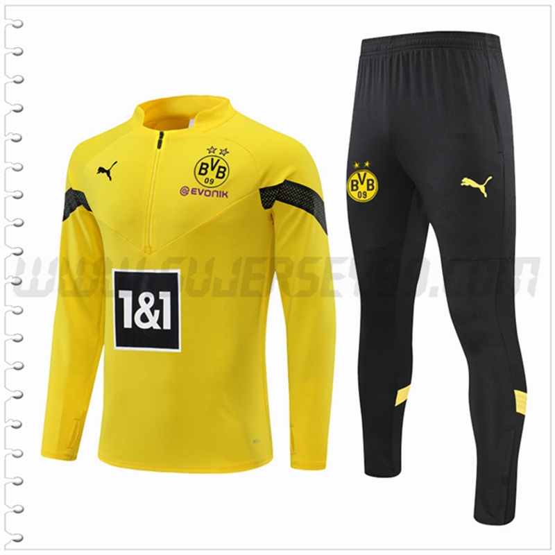 Chandal Futbol Dortmund Amarillo 2022 2023