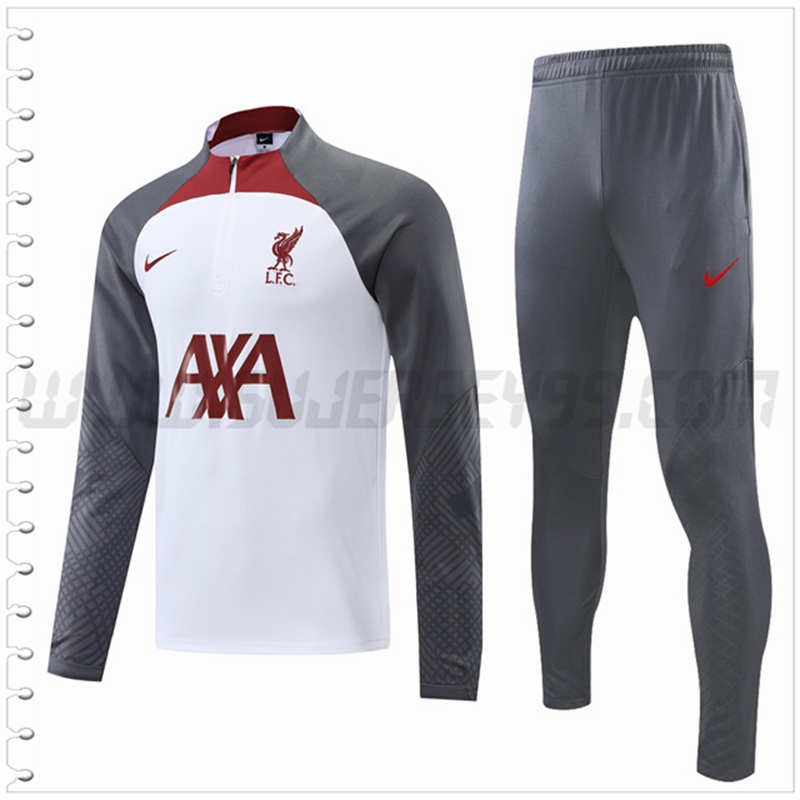 Chandal Futbol FC Liverpool Blanco 2022 2023