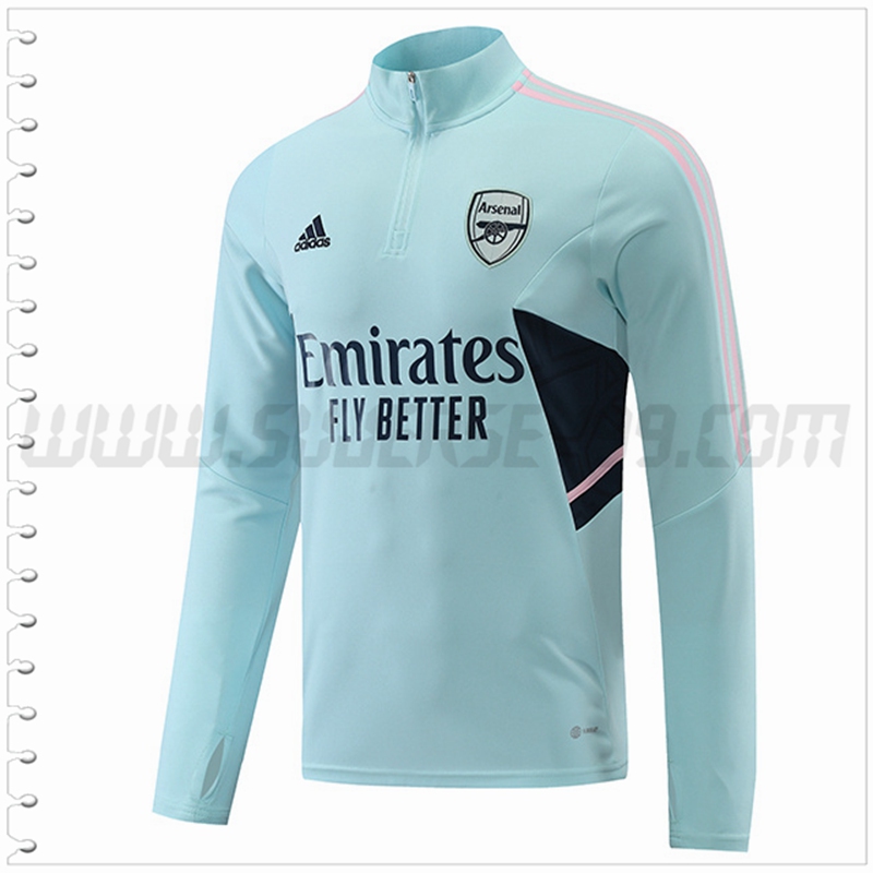 Sudadera Entrenamiento Arsenal Verde claro 2022 2023
