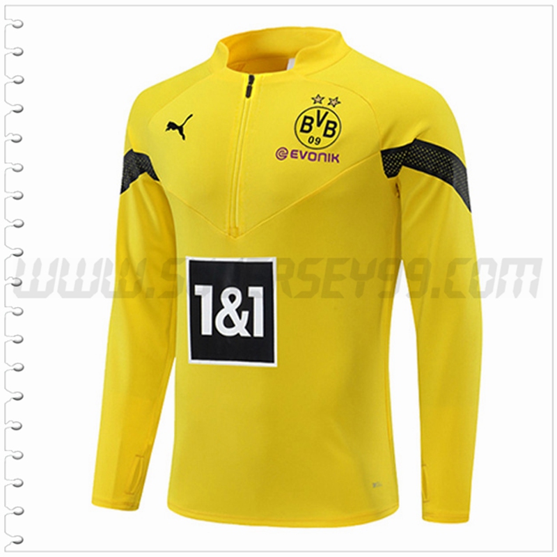 Sudadera Entrenamiento Dortmund Amarillo 2022 2023