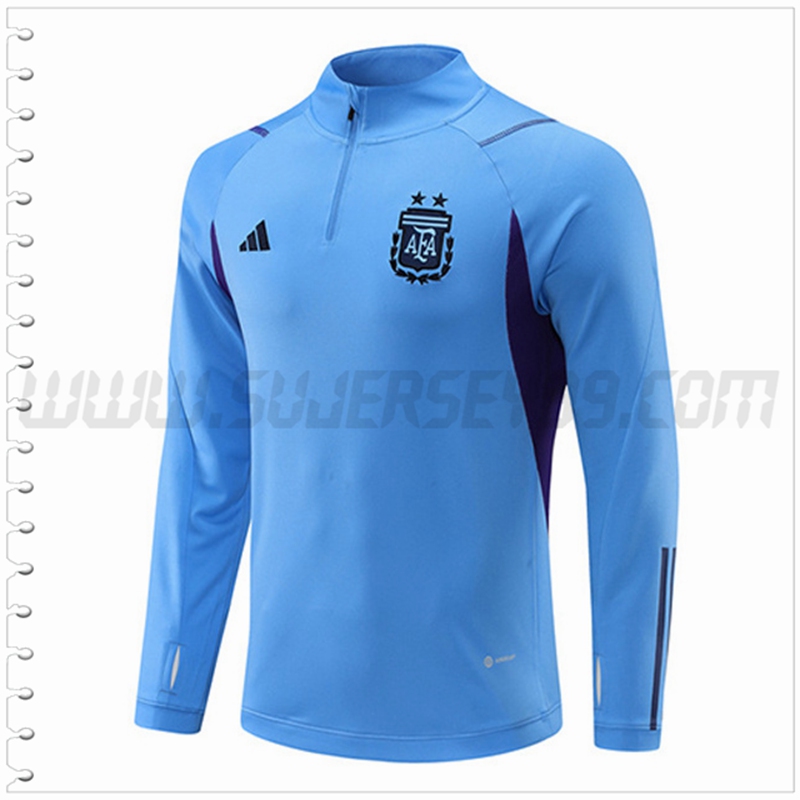 Sudadera Entrenamiento Argentina Azul claro 2022 2023