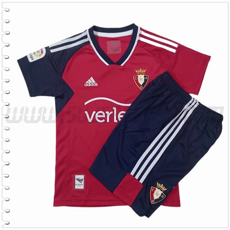 Nuevo Equipacion del Atletico Osasuna Ninos 2022 2023