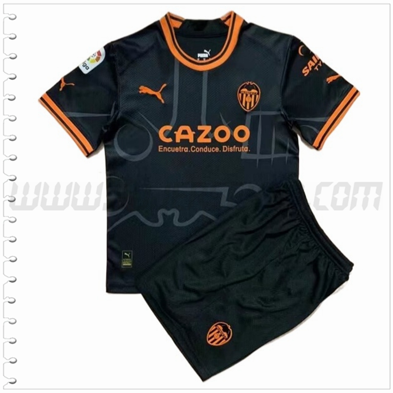 Nuevo Equipacion del Valencia CF Ninos 2022 2023