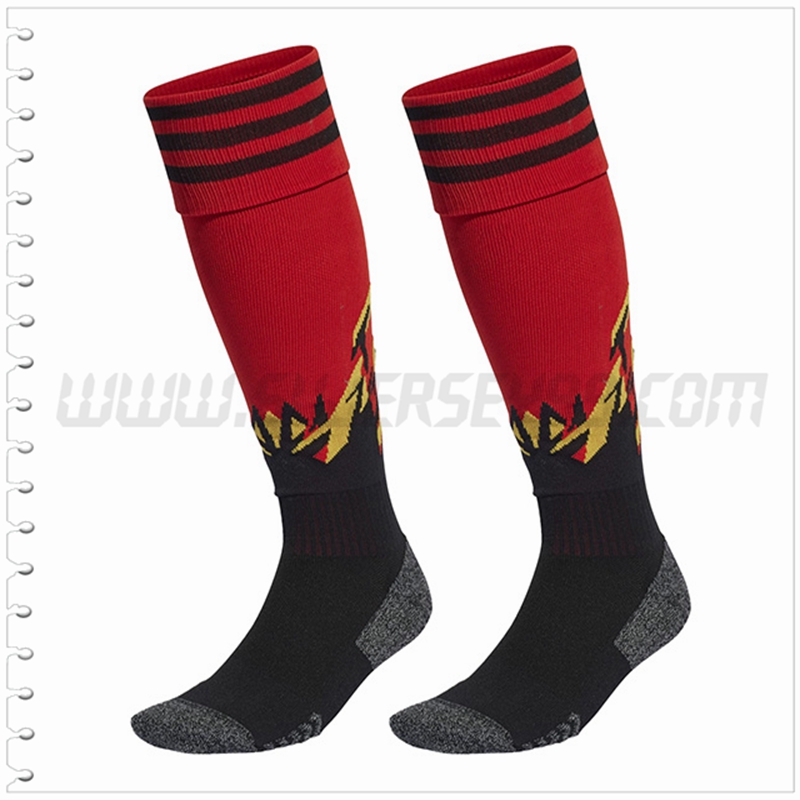 Primera Calcetines Futbol Bélgica 2022 2023