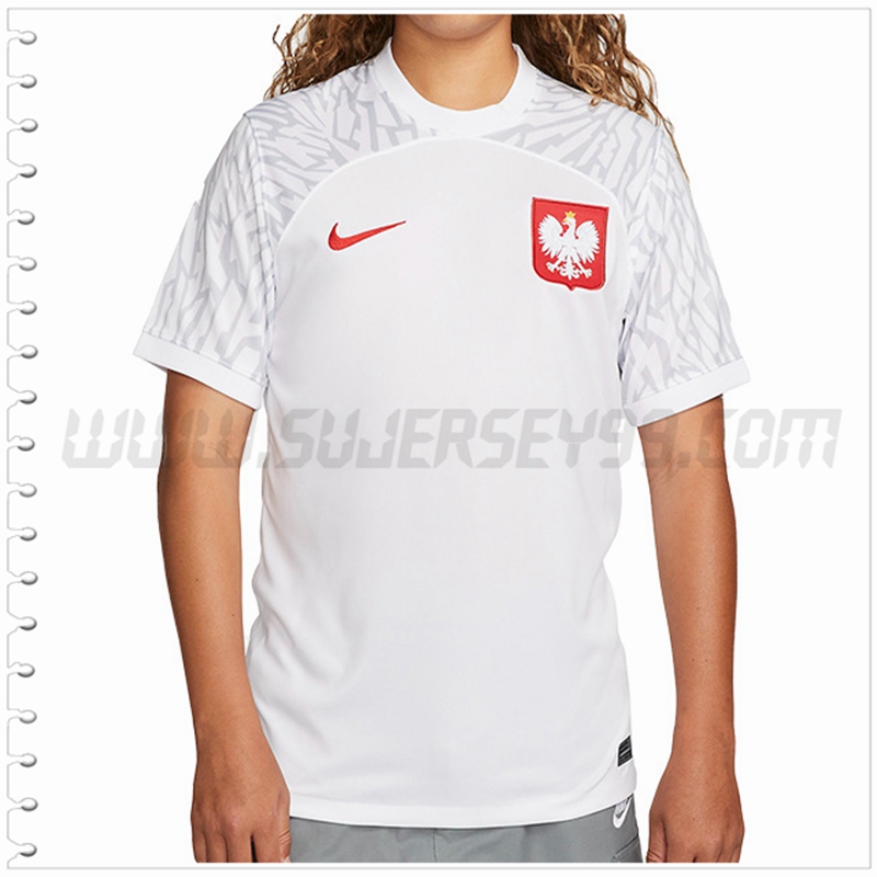 Primera Nuevo Camiseta Equipo Polonia 2022 2023