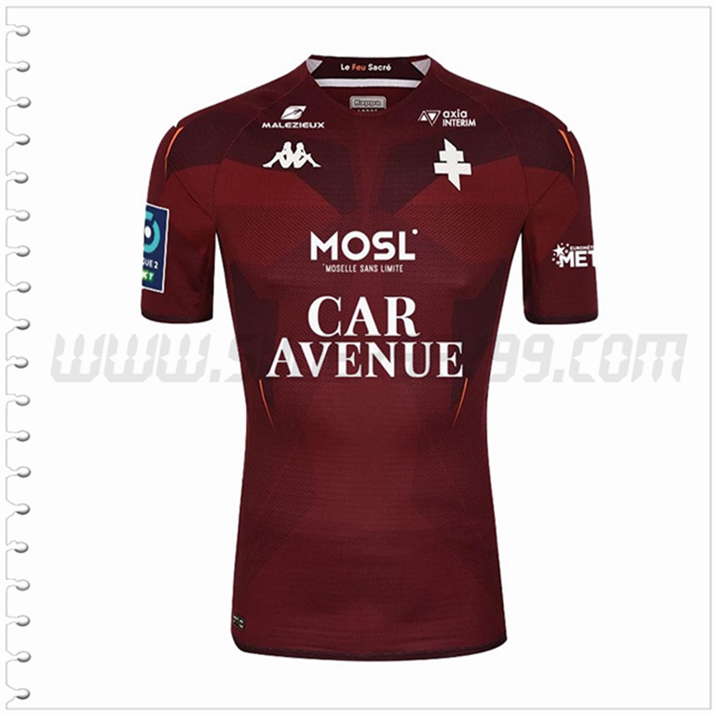Primera Nuevo Camiseta FC Metz 2022 2023