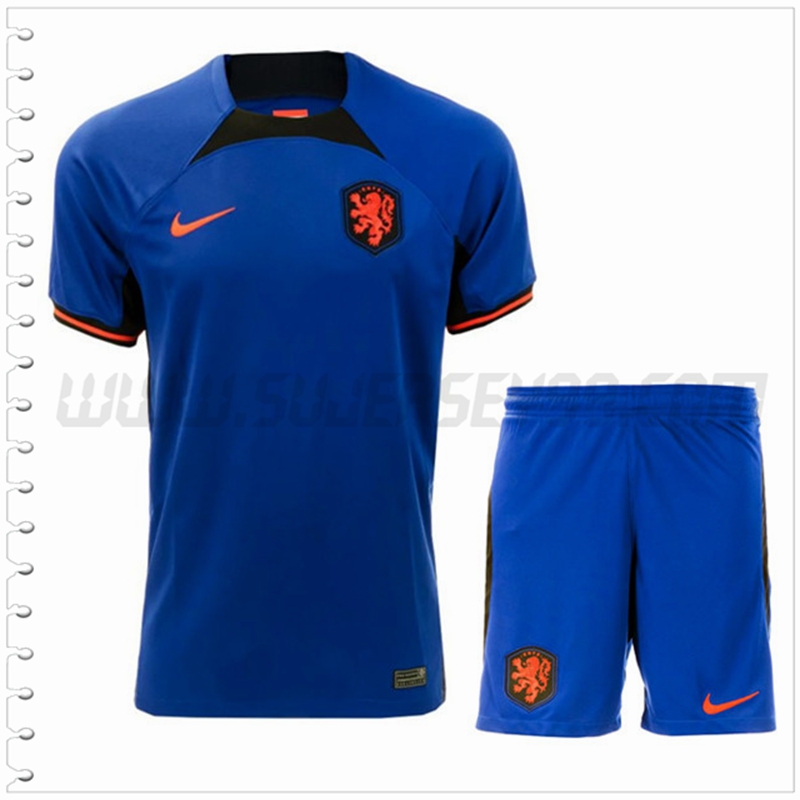 Nuevo Equipacion del Países Bajos Ninos 2022 2023