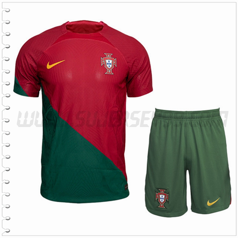 Nuevo Equipacion del Portugal Ninos 2022 2023
