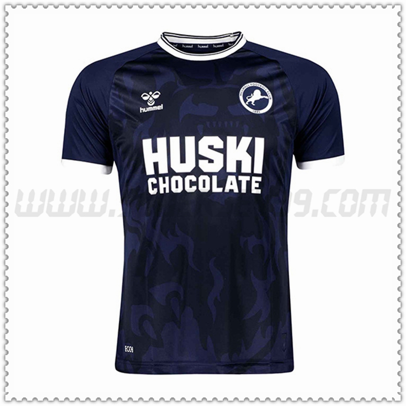Primera Nuevo Camiseta Millwall Negro 2022 2023