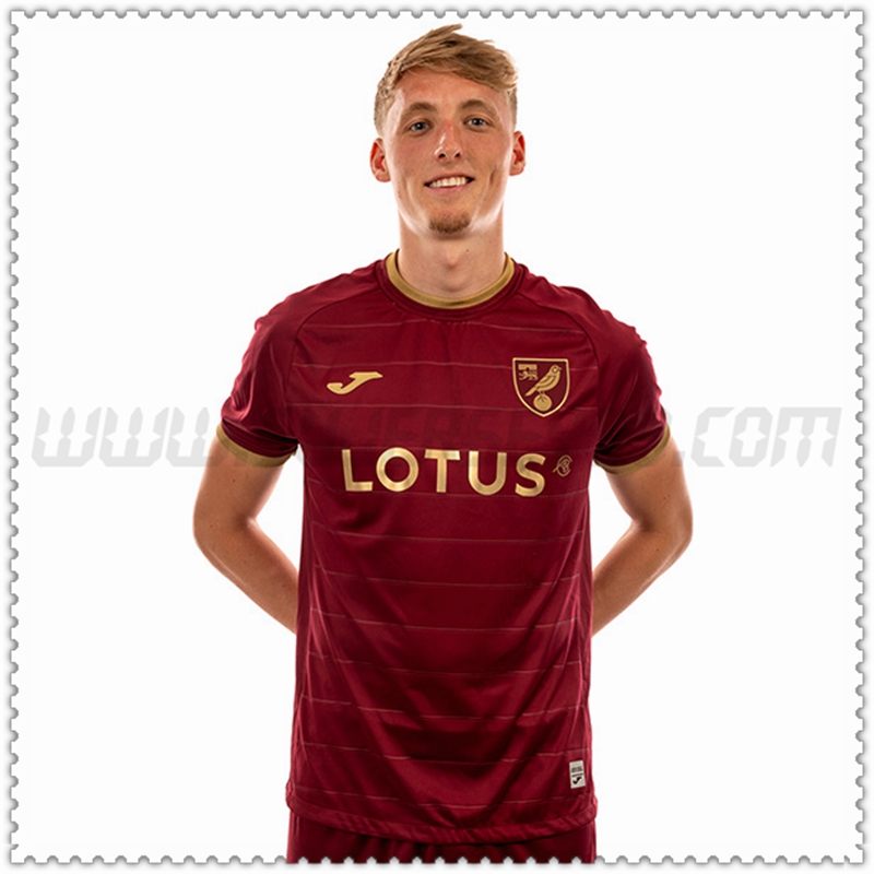 Segunda Nuevo Camiseta Norwich City Rojo 2022 2023