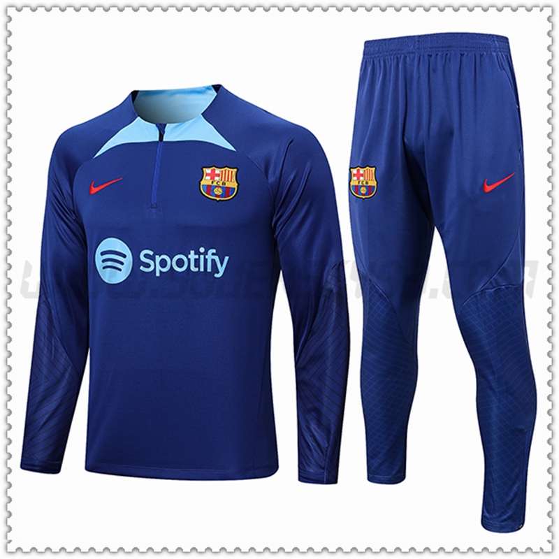 Chandal Futbol FC Barcelona Azul 2022 2023